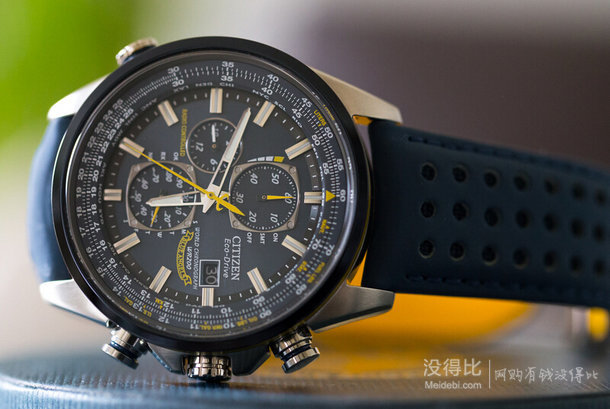 CITIZEN 西鐵城 藍天使 AT8020-03L 男款五局電波光動能腕表