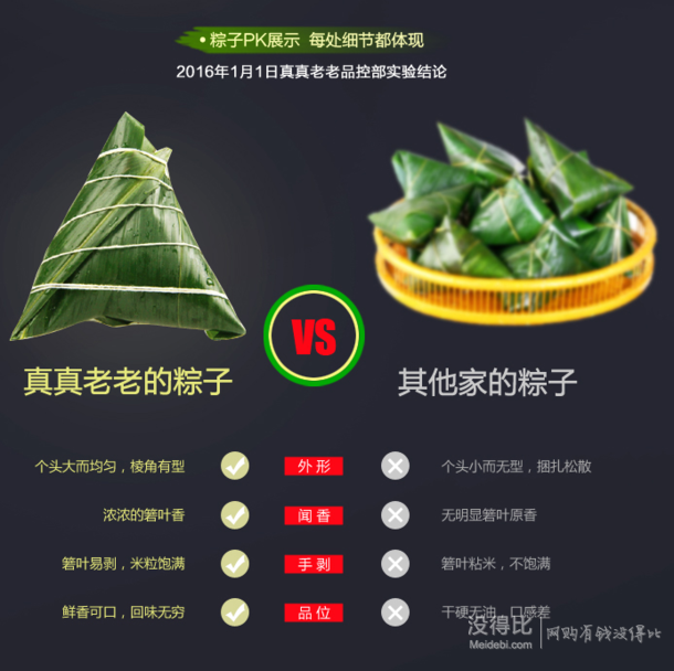 有曬單！真真老老 經(jīng)典鮮肉粽160g*10只  19.9元包郵（39.9-20元券）