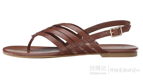 Cole Haan 可汗 女士真皮夾趾羅馬涼鞋