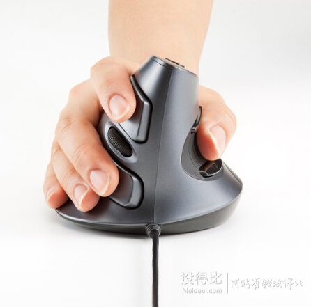 SANWA  MA-ERG5 人體工學垂直激光有線鼠標