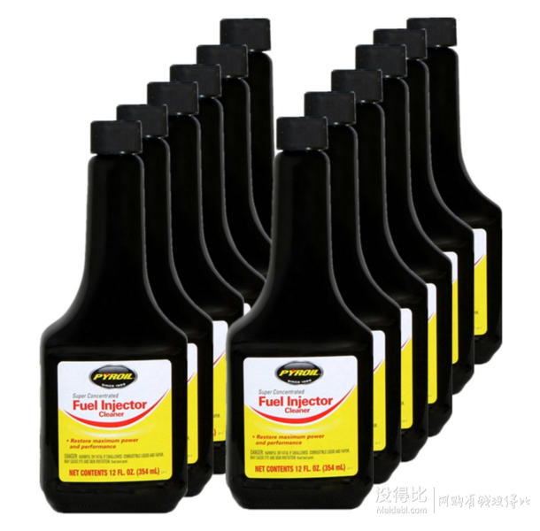 Valvoline 胜牌 PYROIL Super Concentrated Fuel Injector 派诺超级电喷清洗剂 354ml *12瓶    248元包邮（双重优惠）