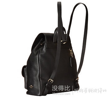 COACH 蔻馳 女士真皮雙肩包