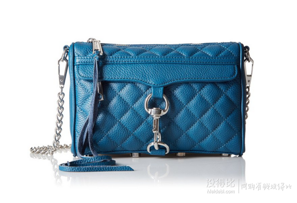 REBECCA MINKOFF Quilted mini MAC 女款真皮斜挎包