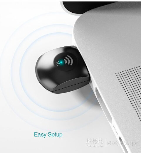 dodocool USB 無線網(wǎng)卡 AC 600 Dual Band 2.4GHz 150Mbps