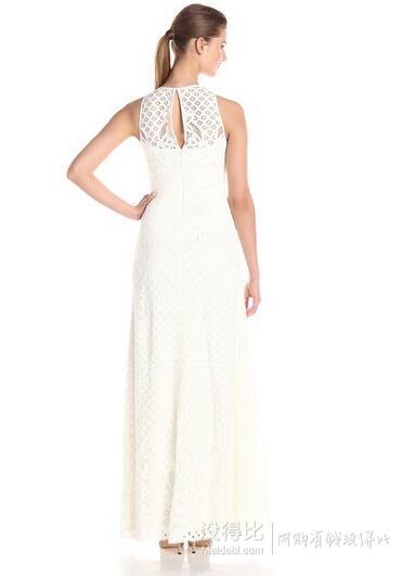 Vera Wang  Lace Illusion 女士蕾絲晚禮服