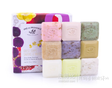 Pre De Provence 法國(guó)普羅旺斯純天然手工皂禮盒 25g*9塊