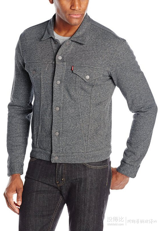 Levi's  李維斯 French Terry 男士機(jī)車夾克