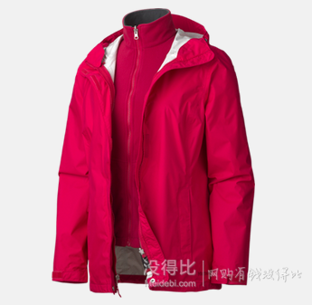 XS碼！Marmot 土撥鼠 Dillon Component 女士三合一沖鋒衣