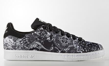 adidas 阿迪達(dá)斯 Stan Smith 女士綠尾板鞋