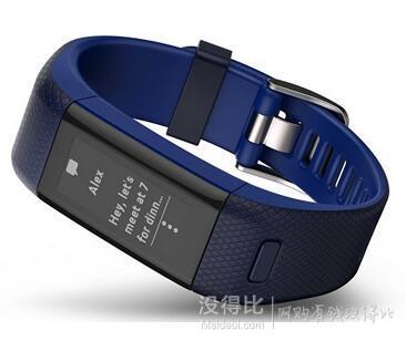 金盒特價(jià)！Garmin 佳明 vivosmart HR+ GPS+光電心率運(yùn)動(dòng)監(jiān)測(cè)健康手環(huán) 三色