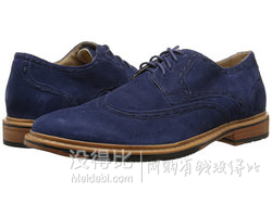 Rockport 樂(lè)步 Parker Hill Wingtip男士真皮布洛克牛津鞋