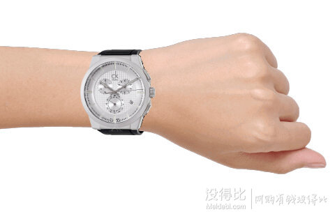 CALVIN KLEIN 三眼計時時裝男士腕表