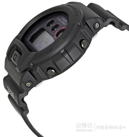 Casio 卡西歐 男士經(jīng)典太陽(yáng)能6局電波表 DW-6900MS-1CR