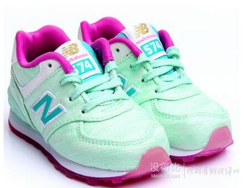 成人可穿！New Balance Summer Waves 574大童款復(fù)古跑鞋 