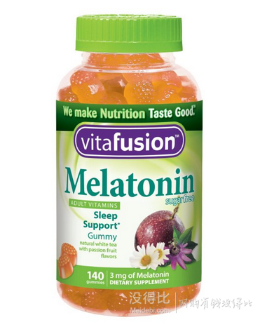 Vitafusion 小熊糖 Melatonin Gummies 褪黑素軟糖 3mg 140粒 轉(zhuǎn)運(yùn)到手約87元