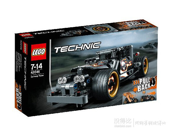 lego 乐高 technic机械组系列狂野赛车 42046 139元包邮