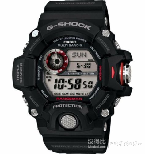 CASIO 卡西歐 G-SHOCK系列 GW9400-1 “貓人” 男款電波表