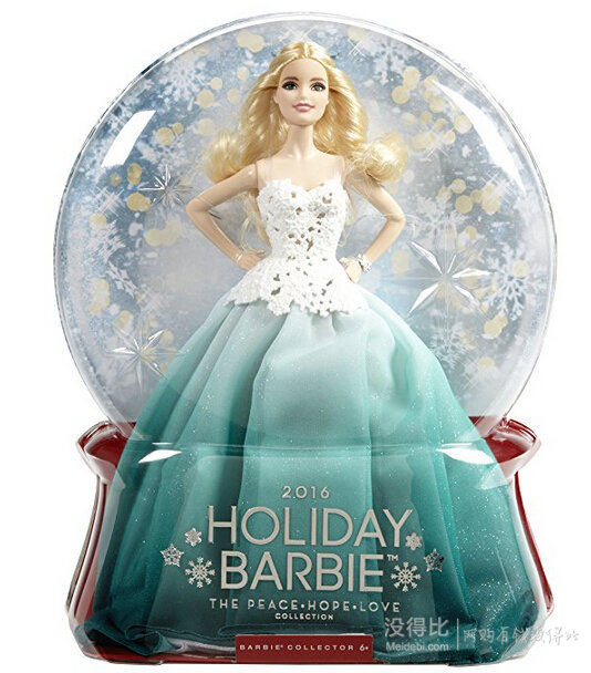  Barbie 芭比 Holiday Doll 芭比娃娃 2016年節(jié)日收藏款