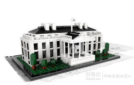 LEGO 乐高 建筑系列 21006 白宫  