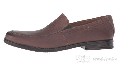 Clarks 其樂 Holmby Step 男士一腳蹬皮鞋