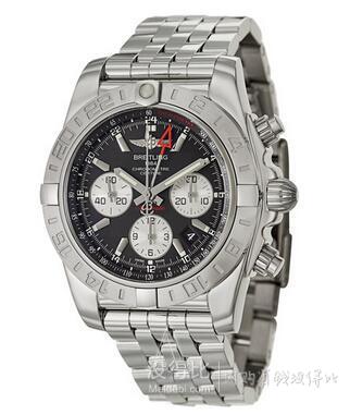 BREITLING 百年灵 Chronomat 44 GMT系列 AB042011-BB56-375A 男款机械腕表