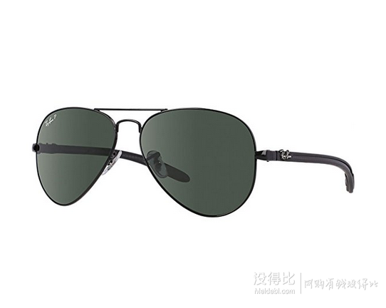 Ray-Ban 雷朋 Aviator 飛行員系列 RB8307 偏光太陽(yáng)鏡 墨綠色