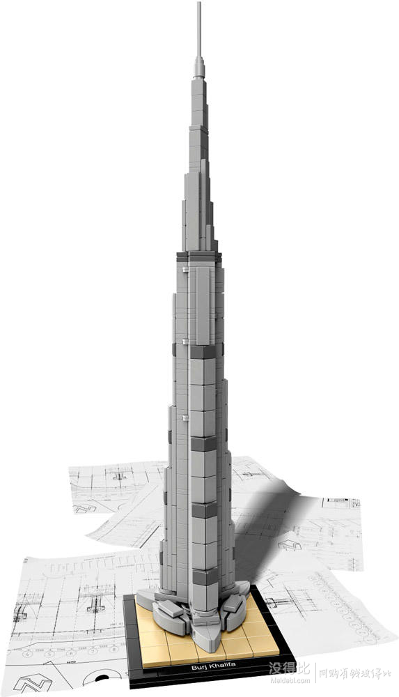 lego 乐高 architecture 建筑系列 21031 哈利法塔