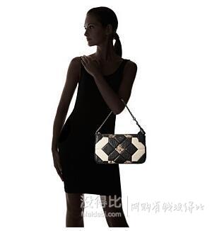 COACH 蔻馳 女士稀有壓花皮革絎縫單肩腕包