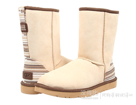 UGG australia Classic Short Serape 女士雪地靴