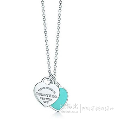 Tiffany & Co蒂芙尼 雙心吊墜項鏈