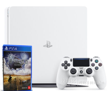 预售： Sony 索尼 PlayStation 4 Slim 最终幻想15 1TB主机套装（含3个月PLUS会员）  2599元包邮，送额外手柄