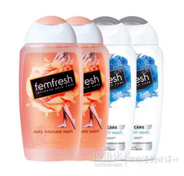 Femfresh 芳芯 女性洗护液 4*250ml/瓶   149元