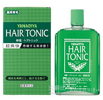 YANAGIYA 柳屋 HAIR TONIC 药用超清凉型发根营养液 360ML 