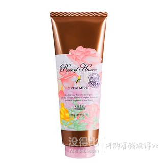 KOSE 高絲 ROSE OF HEAVEN 滋潤(rùn)光澤洗發(fā)膏 220g/支 （82元，滿199-138）