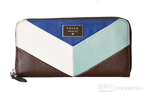 FOSSIL Dawson Zip Clutch 女士長款錢包