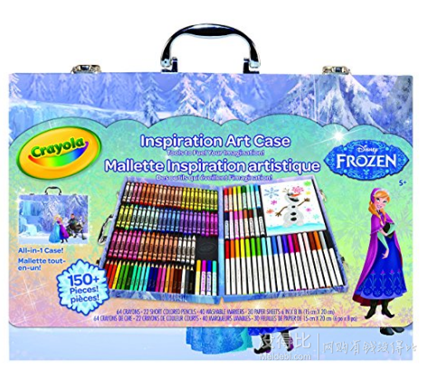 Crayola 绘儿乐冰雪奇缘创意展现艺术珍藏礼盒