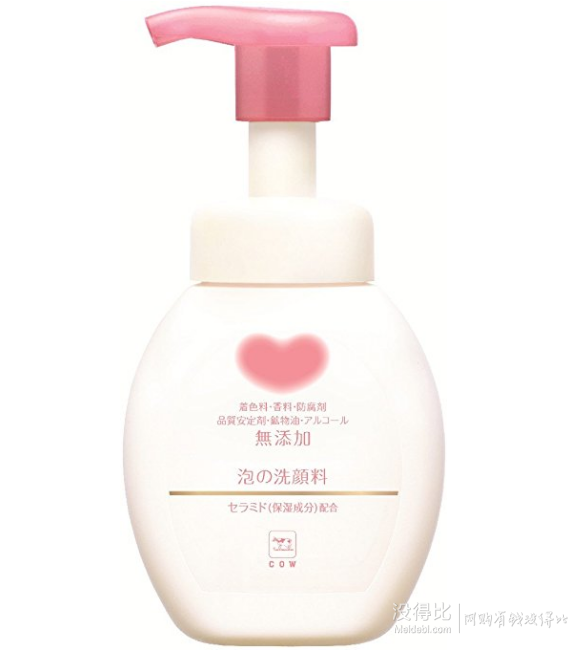 補(bǔ)貨了！ Cow 牛牌 牛乳石堿 潔面泡沫 200ml   