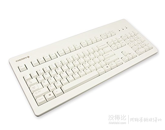 Cherry  樱桃G80-3000LSCEU-0机械键盘 白色青轴  588元包邮