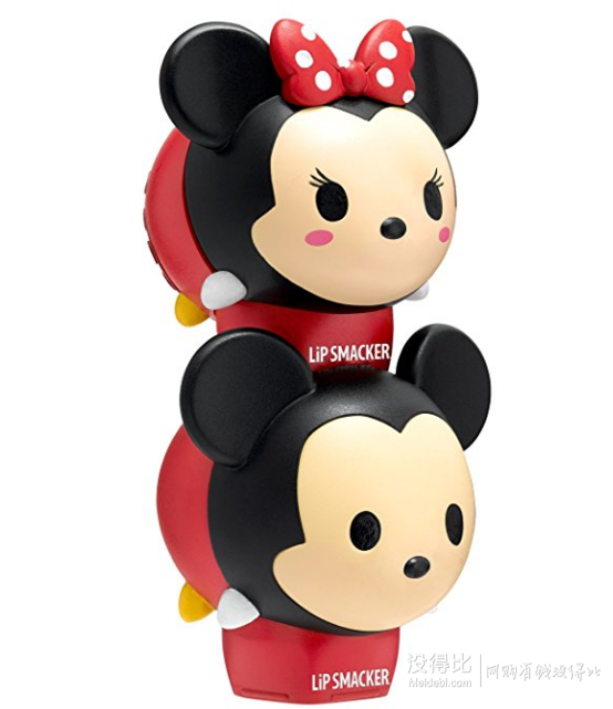 湊單品、中亞Prime會(huì)員： LiP SMACKER Tsum Tsum 迪士尼卡通潤(rùn)唇膏 2支裝