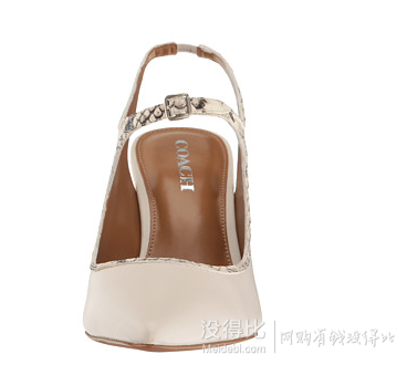 COACH蔻馳 Simonna  女士真皮高跟單鞋