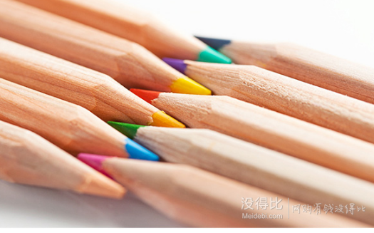 MARCO 马可 原木彩铅笔 48色桶装 24.9元包邮（29.9-5）