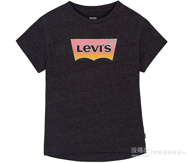 Levi's 李维斯  Big Girls' High-Low 女士圆领T恤 