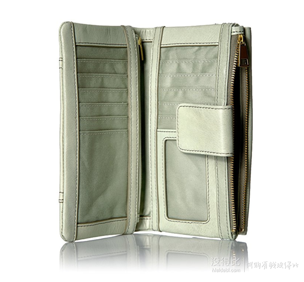 Fossil Ellis Wallet Clutch 長款真皮錢包