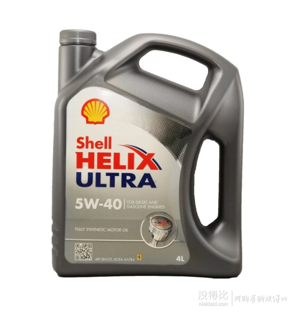 Shell殼牌 Helix Ultra 超凡灰喜力 全合成機(jī)油 5W-40 4L（德國(guó)版） 