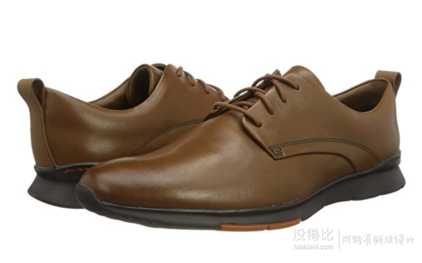 Clarks 其樂(lè) Tynamo Walk 男士真皮商務(wù)休閑鞋