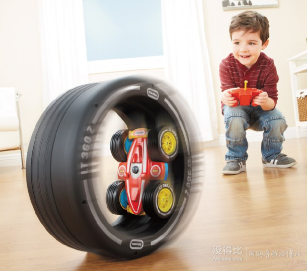 Little Tikes 小泰克 翻滾旋轉(zhuǎn)遙控車 ￥179包郵（￥199-20）