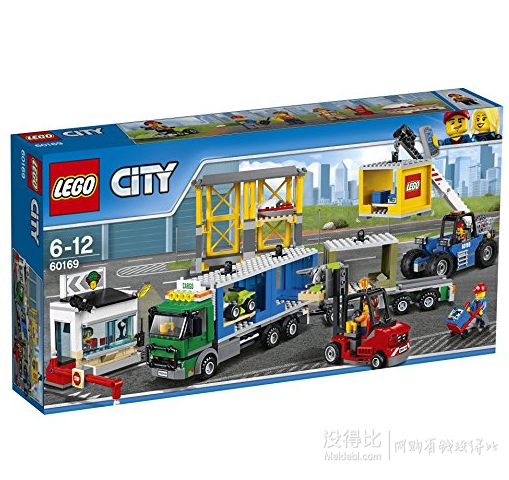 Prime會(huì)員！LEGO 樂高 城市系列 60169 集裝箱貨運(yùn)樞紐