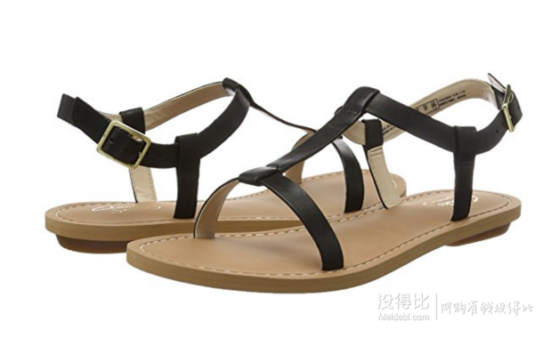 Clarks 其樂 Voyage Hop 女士真皮涼鞋