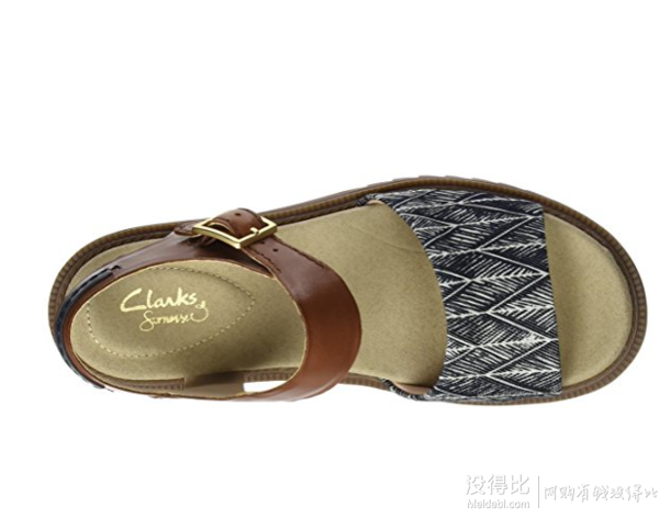 Clarks 其樂 Ferni Fame女士真皮平底涼鞋