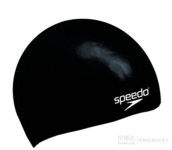 中亞PrimeD會(huì)員！SPEEDO 速比濤 Junior Plain Moulded Silicone 3D 硅膠泳帽  34.5元（69元，下單5折）